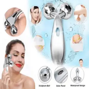 Silver 3d Roller Face Massager XC-206 - Image 5