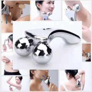 Silver 3d Roller Face Massager XC-206 - Image 4