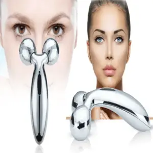 Silver 3d Roller Face Massager XC-206 - Image 2